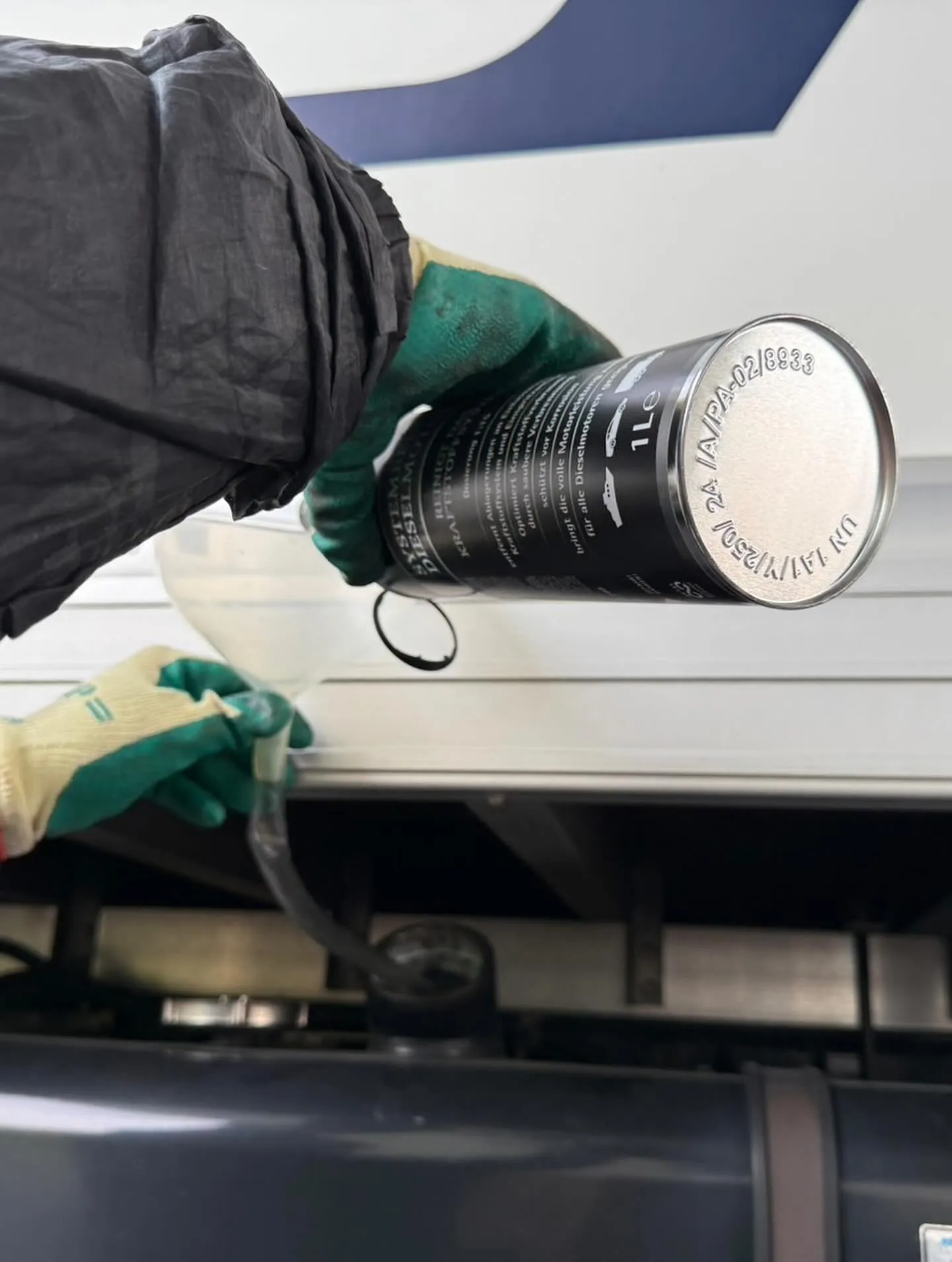 日野プロフィア　エンジン・DPRクリーニング@福岡県福岡市